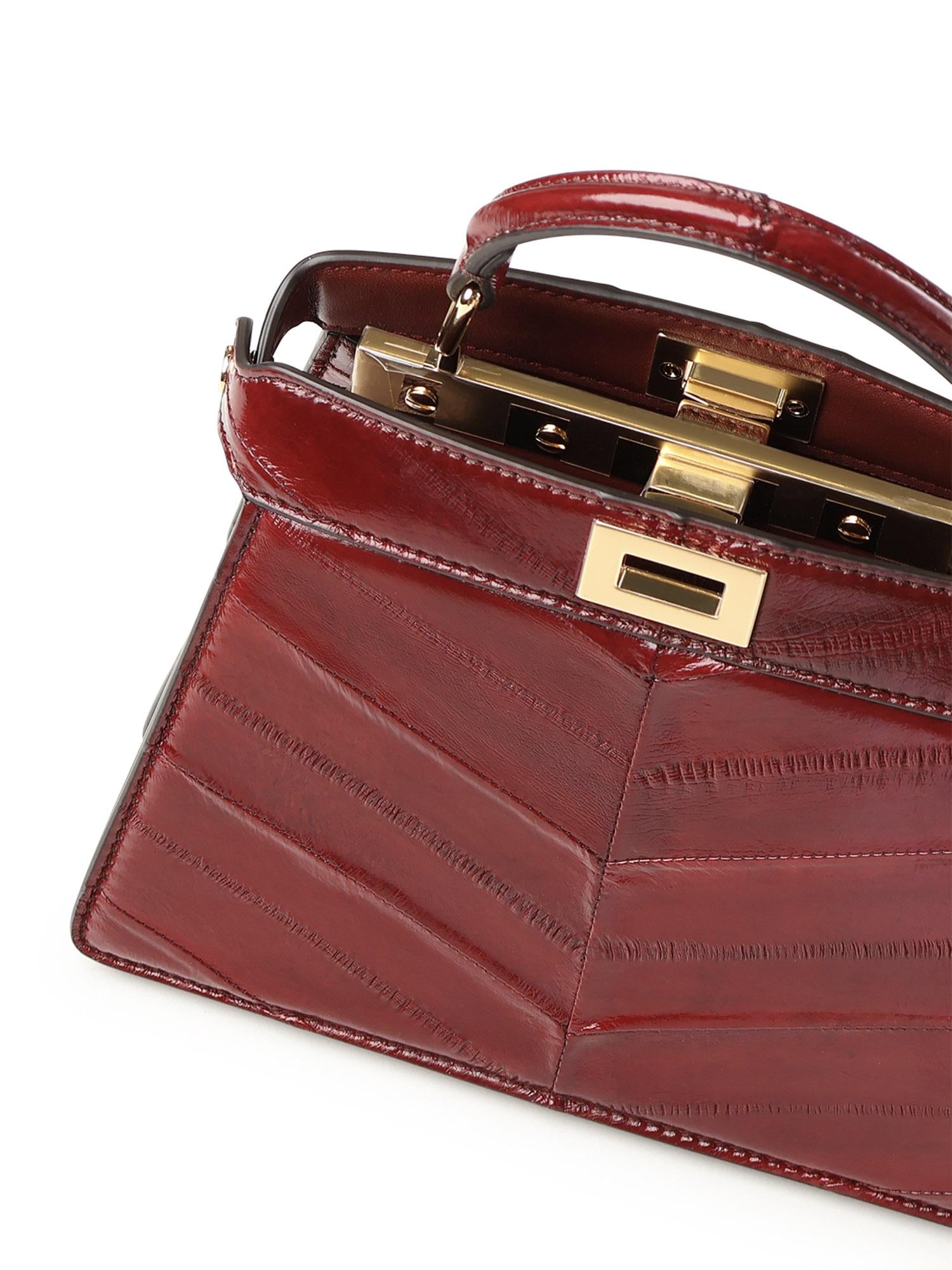 Borsa Peekaboo ISeeU Petite 8BN335 AV5BF156U FENDI 