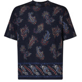 T-shirt in cotone Fantasia MRMA0004 AJ055X0883 ETRO 