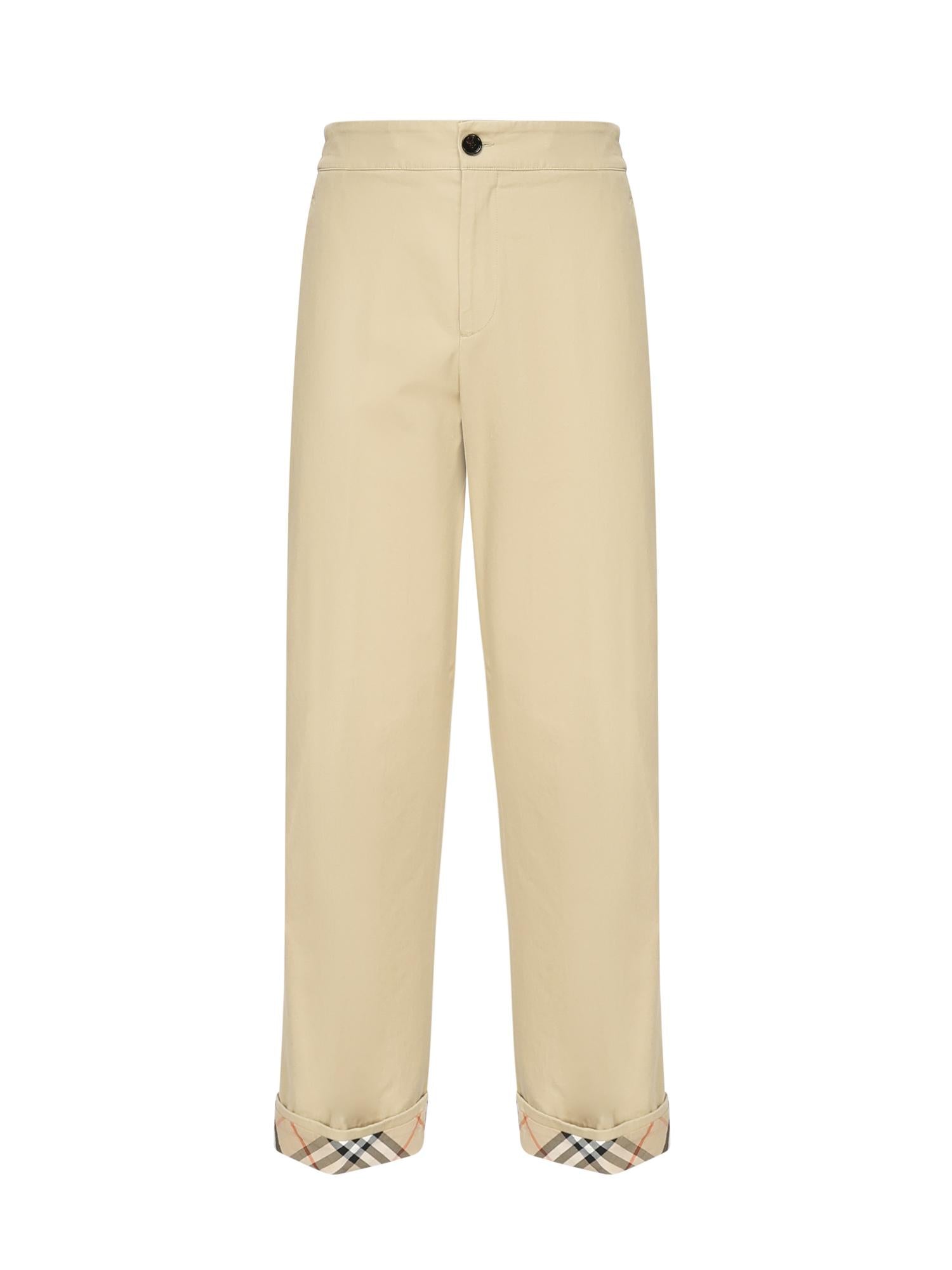 Pantaloni in gabardine 8111203 C2981 BURBERRY 