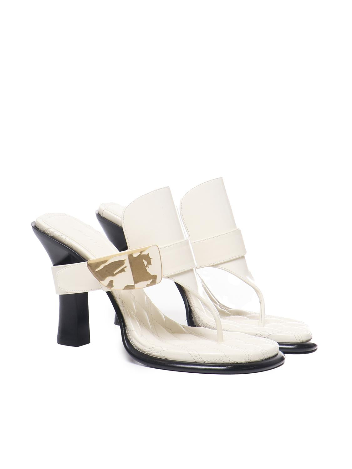 Sandali Bay in pelle 8085543 .A3357 BURBERRY 