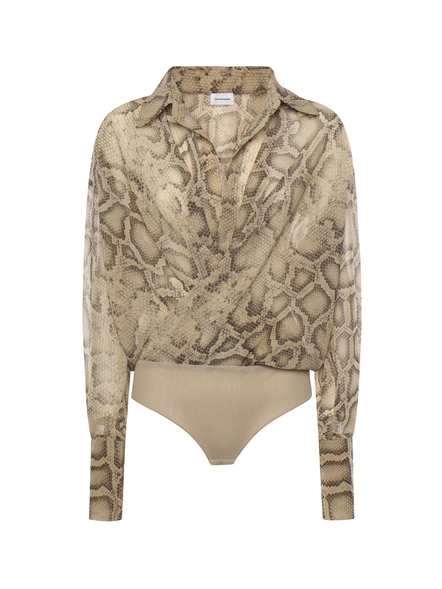 Body Paloma T190929B TNP264NATURAL PYTHON THE ANDAMANE 