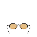 Occhiali da sole Jacaré CPT52 BLK/ORANGE CAPOTE 