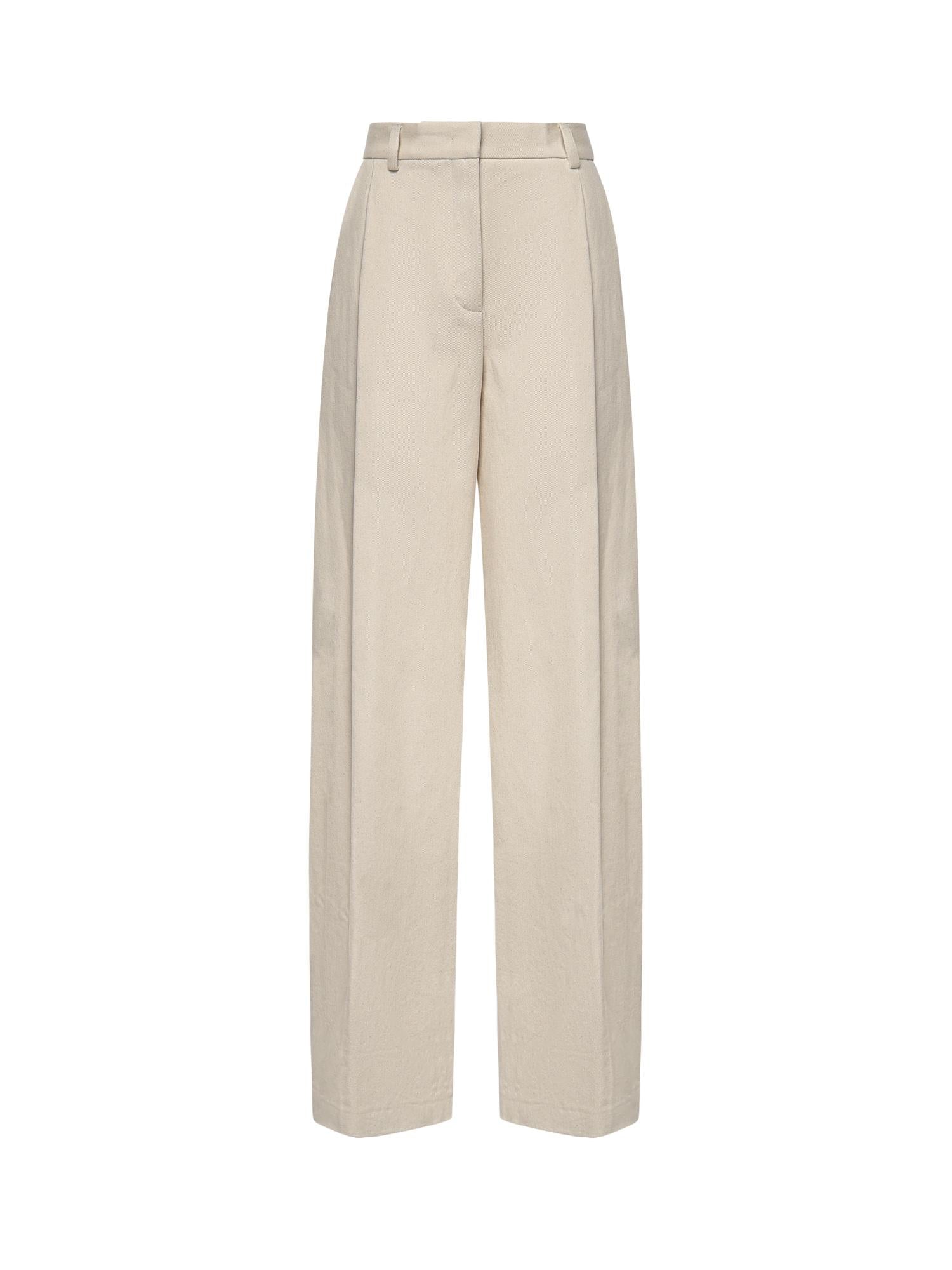 Pantaloni Tracy in cotone T190471F TNC188OAT THE ANDAMANE 