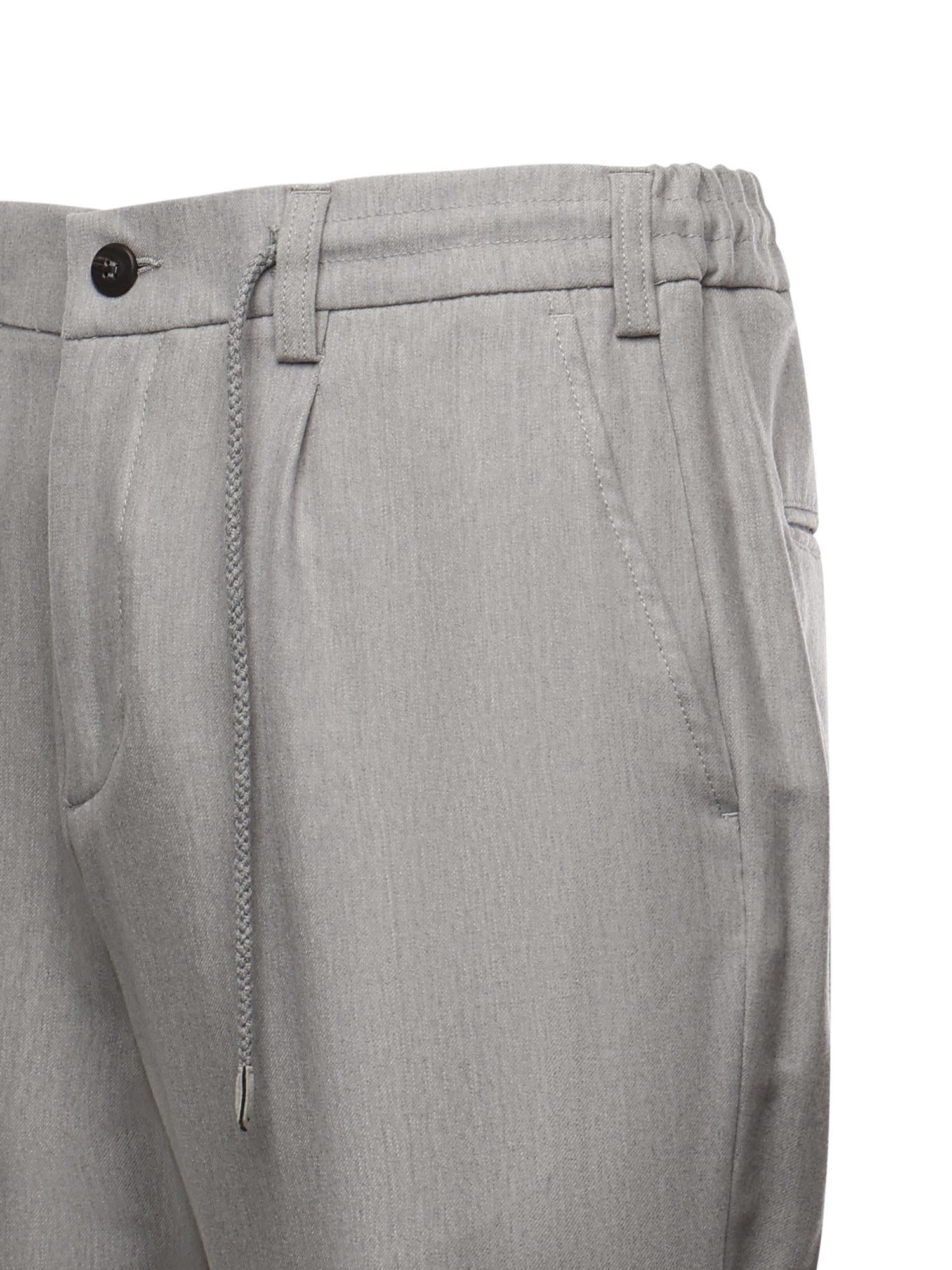 Pantalone Jogger in lana L75PANL01TES0L065 13 ELEVENTY 