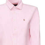 Camicia Oxford con logo<BR/> 211891377 002 POLO RALPH LAUREN 