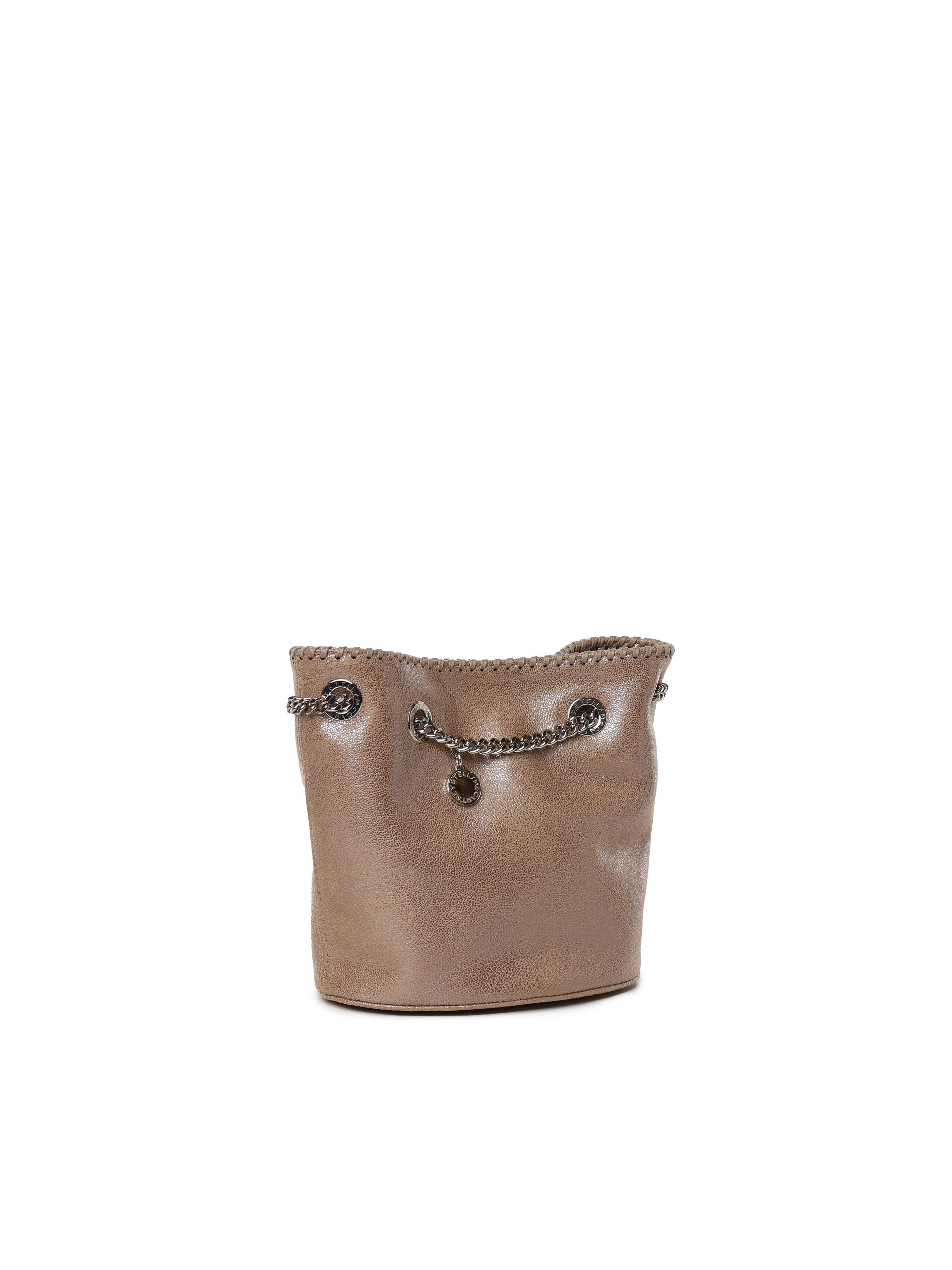 Borsa a secchiello con ciondolo logo Falabella 7B0058 WP03016500 STELLA McCARTNEY 