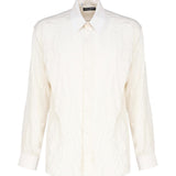 Camicia over in charmeuse di seta stretch<BR/> G5IT7T FUABFW0001 DOLCE & GABBANA 