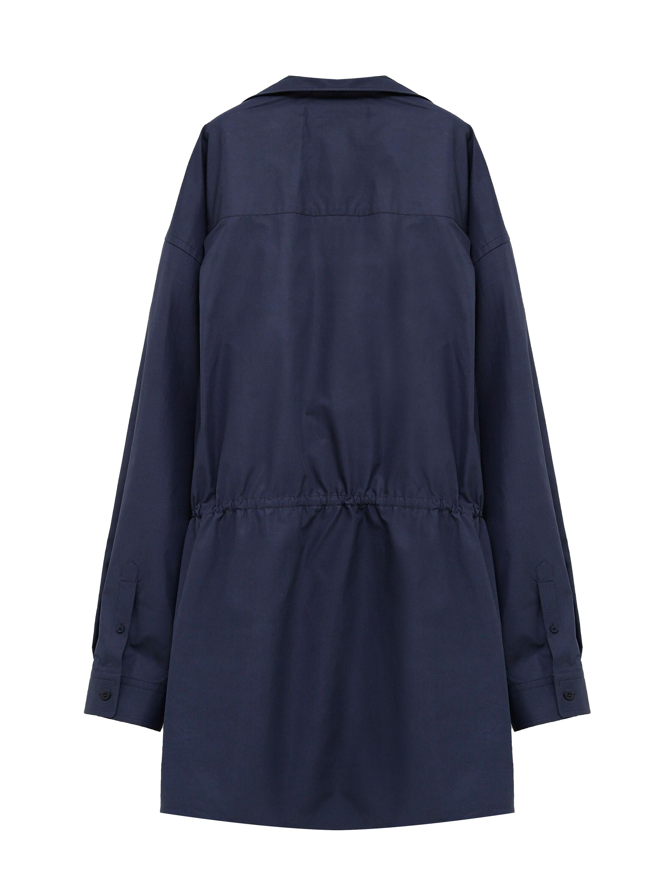 Abito stile camicia mini 814136 TRM174530 BALENCIAGA 