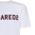T-shirt in jersey con logo S74GD1527 D20108100 DSQUARED2 