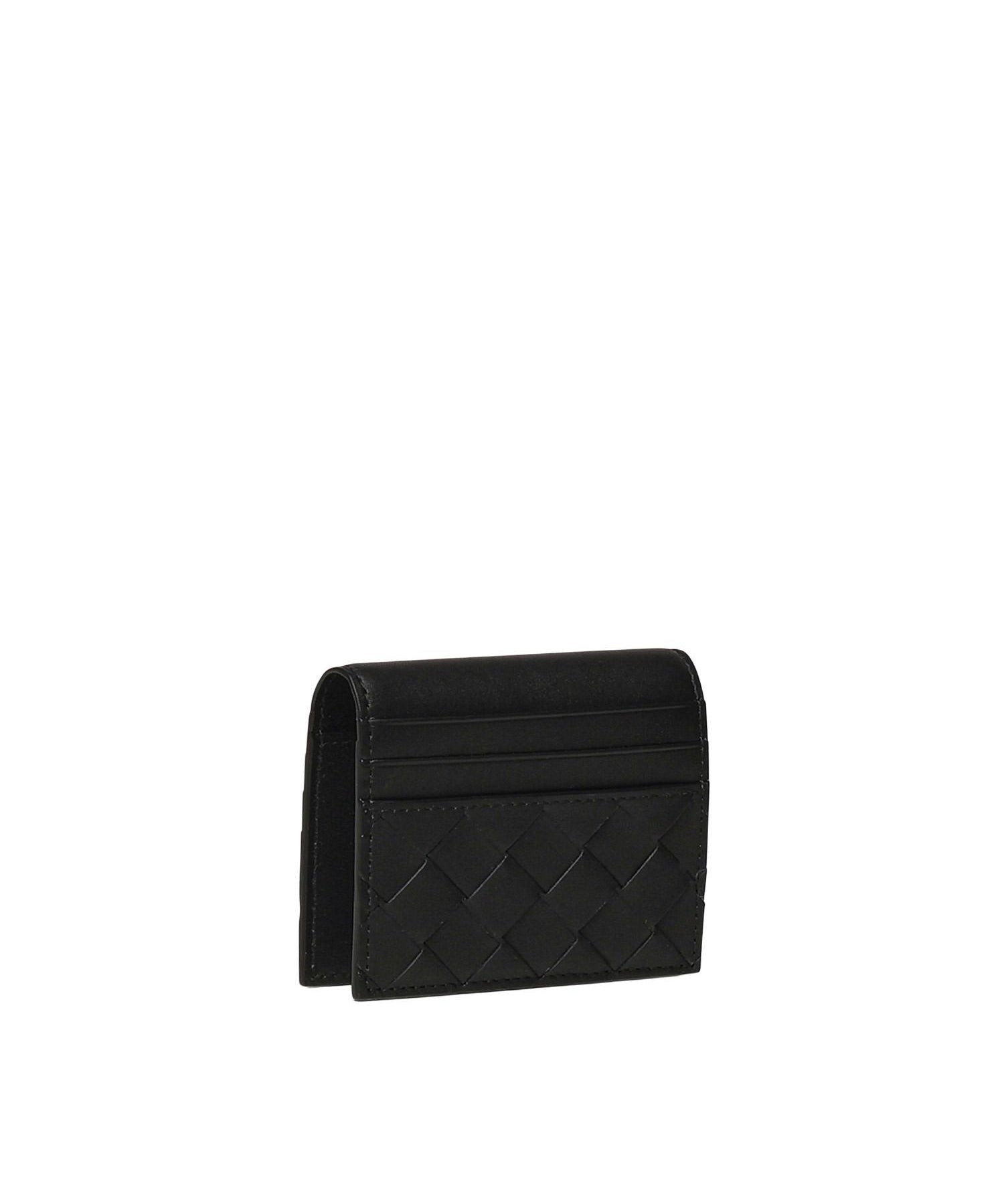 Portacarte Intrecciato in pelle<BR/> 793863 VCPQ31000 BOTTEGA VENETA 
