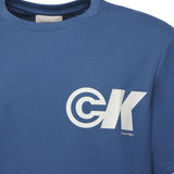 T-shirt con stampa logo LV04RC835G WRB CALVIN KLEIN 
