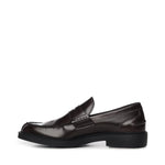 Mocassino Dover in pelle 22937 MORO ANTICA CUOIERIA 