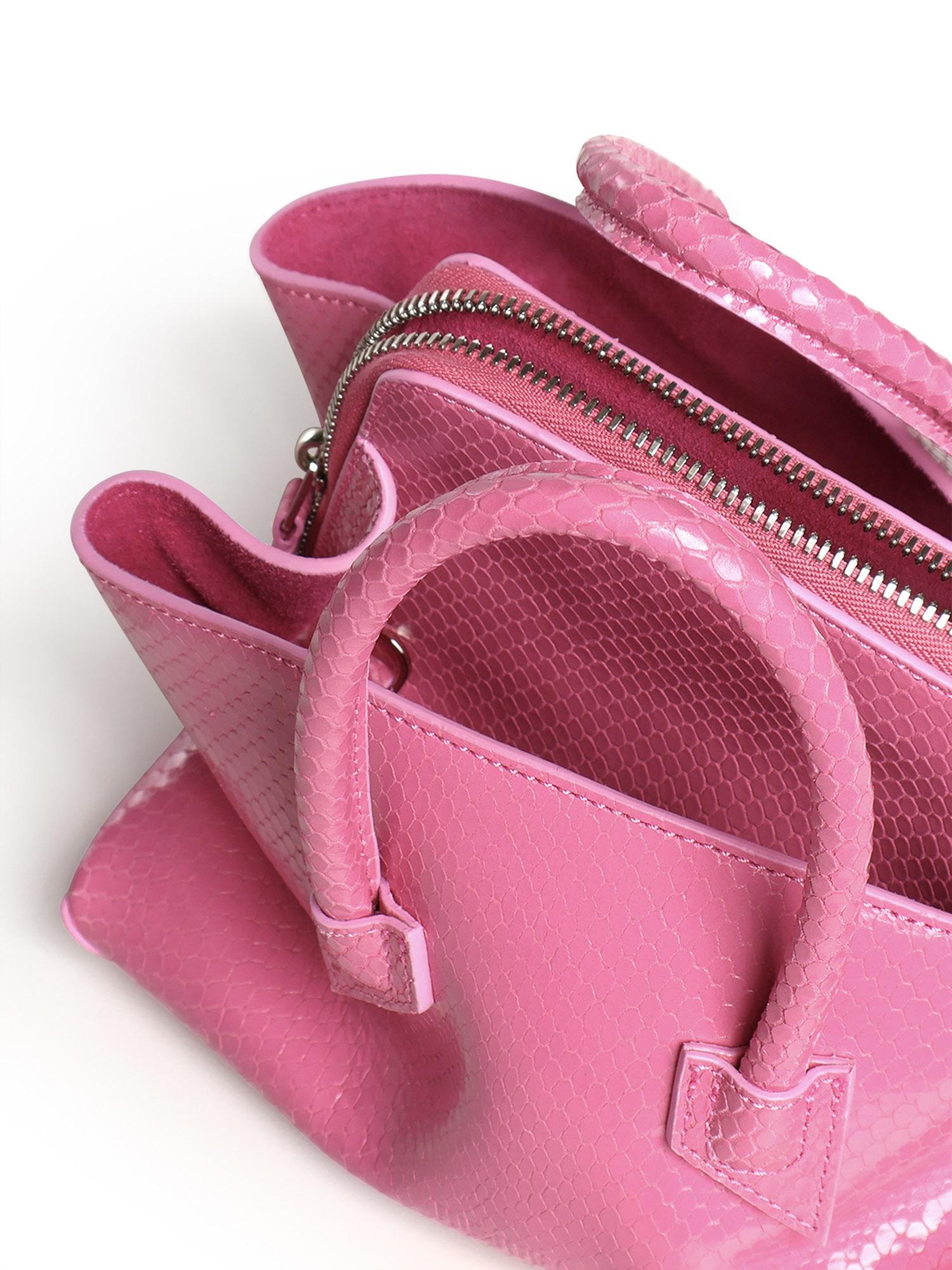 Top handle La Passeggiata Mini in pelle 260WAH00063 LBT003PR008 THE Attico 