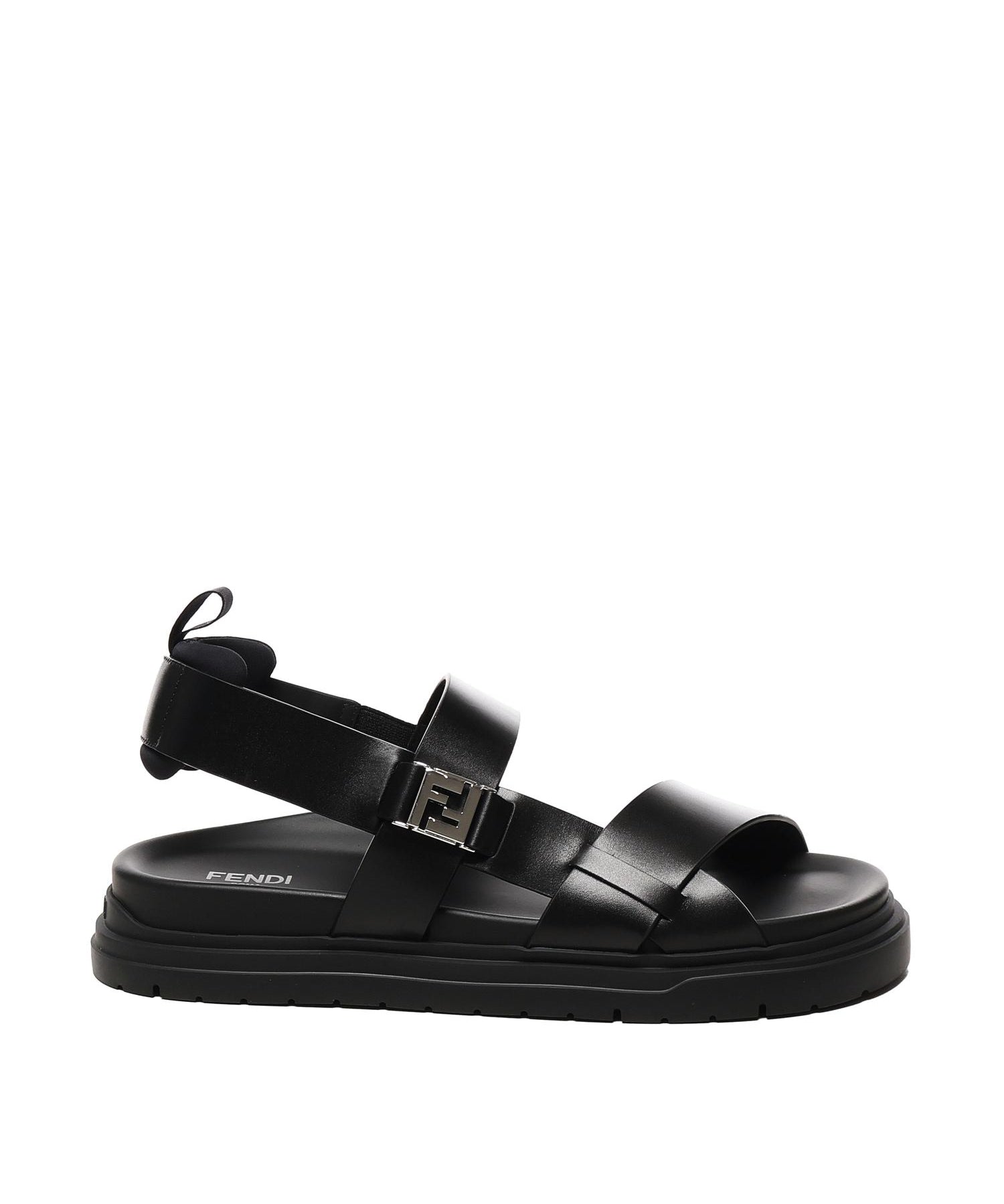 Sandali FF in pelle 7X1771 SN1F0ABB FENDI 