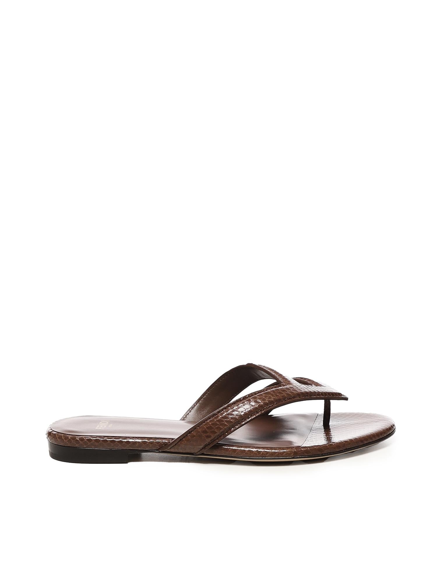 Infradito flatform Fendi Fling 8Y8712 AUEEF1T31 FENDI 