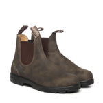 Chelsea boots in pelle 585 RUSTIC BROWN BLUNDSTONE 