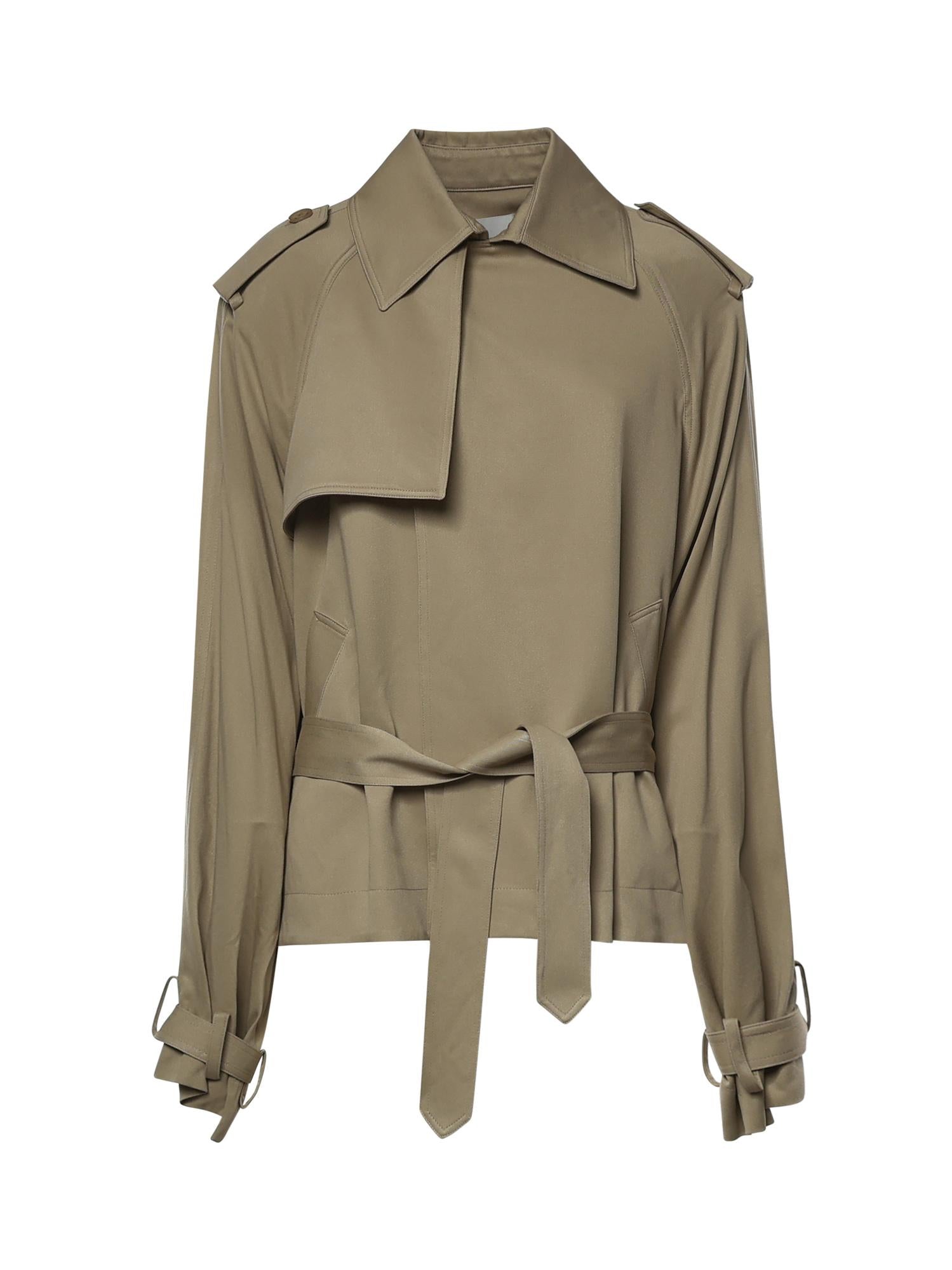 Trench cropped Elva in viscosa TRFS21992206  THE FRANKIE SHOP 