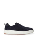 Sneaker slip-on in suede MBCD21995BART SEYU60 SANTONI 