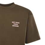T-shirt "Le T-shirt Slogan" in cotone<BR/> ITS203CO002 KK Drôle de Monsieur 