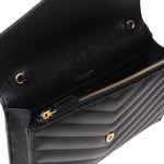 Pochette envelope con catena cassandre 742920 BOW011000 SAINT LAURENT 
