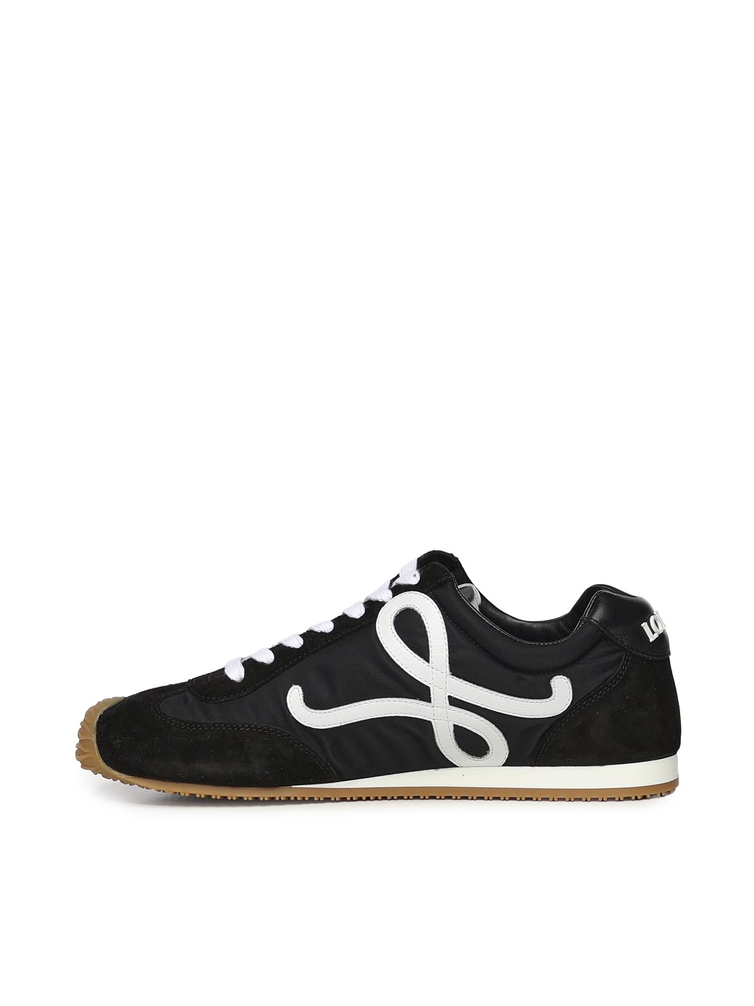 Ballet Runner 2.0 in nylon e pelle di vitello MBR2282X09 1102 LOEWE 