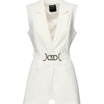 Gilet Becky con cintura 5RGN03 7115AMCDM MARCIANO BY GUESS 