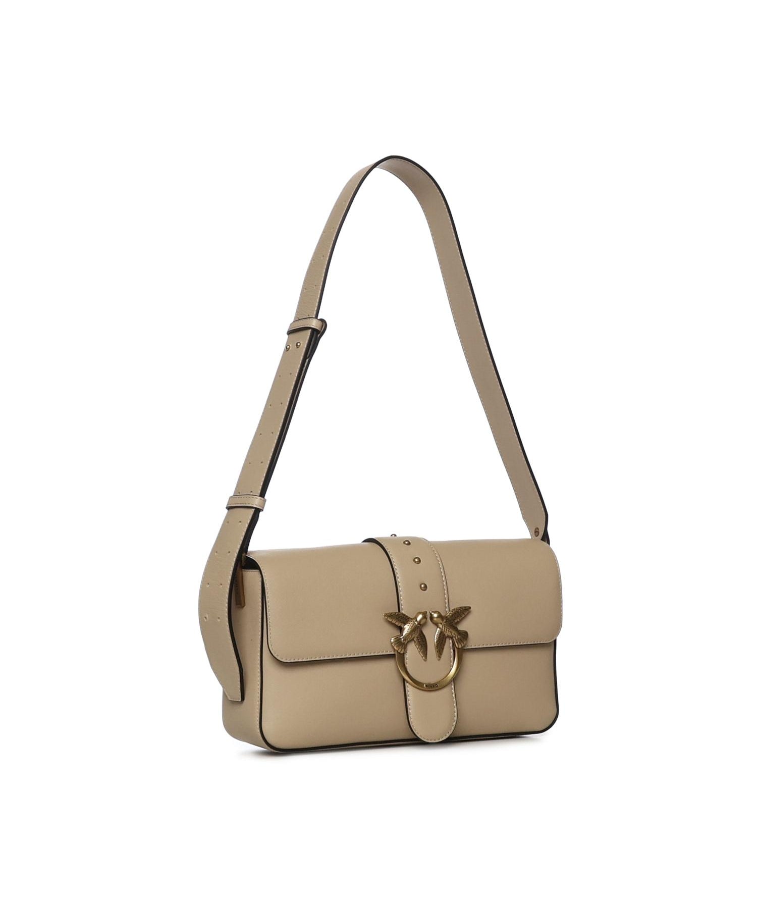 Borsa media a spalla Love Bag in pelle 104524 A0QOC50Q PINKO 