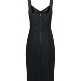 Abito in guaina elastica e pizzo F63G9T GDCLQN0000 DOLCE & GABBANA 