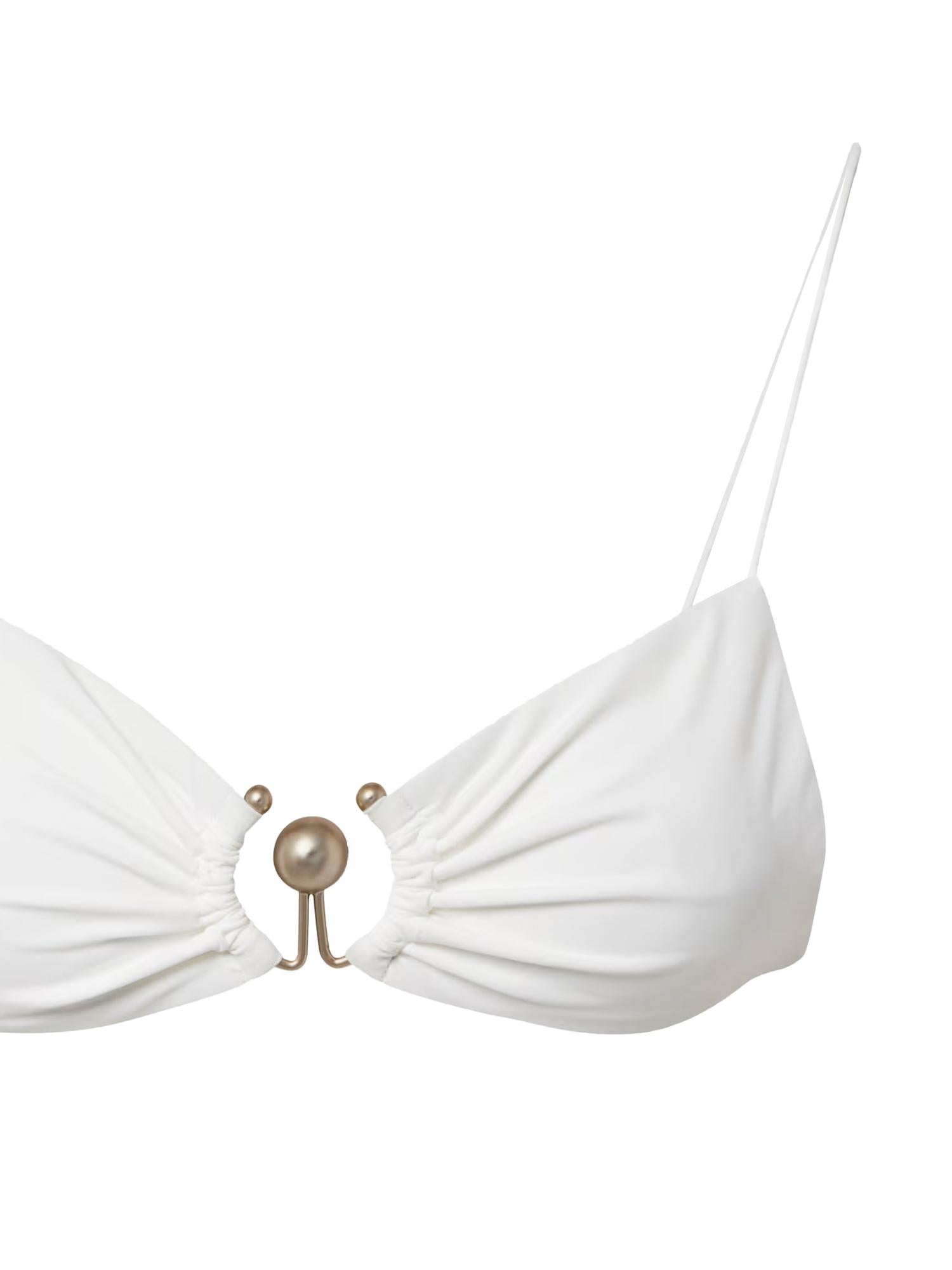 Top bikini Miniscule 24047065 WHITE CHRISTOPHER ESBER 