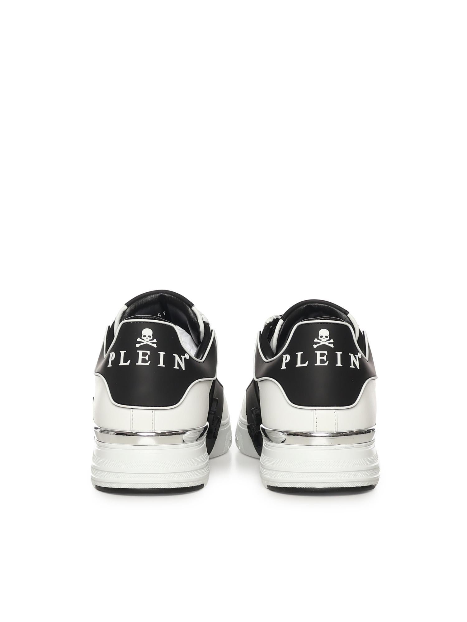 Sneaker Phantom Kick$ in pelle<BR/> SAFSUSC0904 PLE005N02 PHILIPP PLEIN 