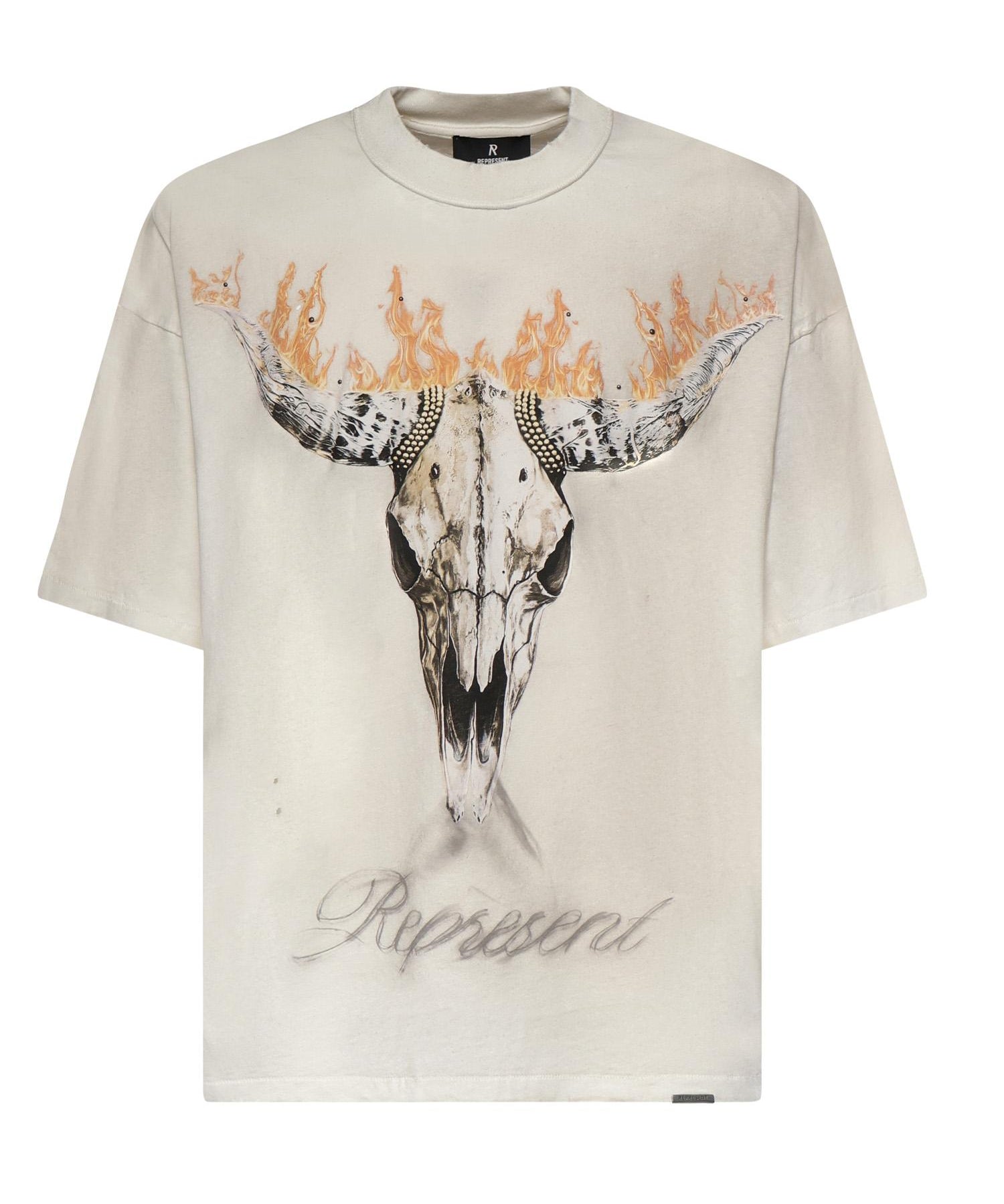 T-shirt British Cowboys con stampa MLM100592 30 REPRESENT 