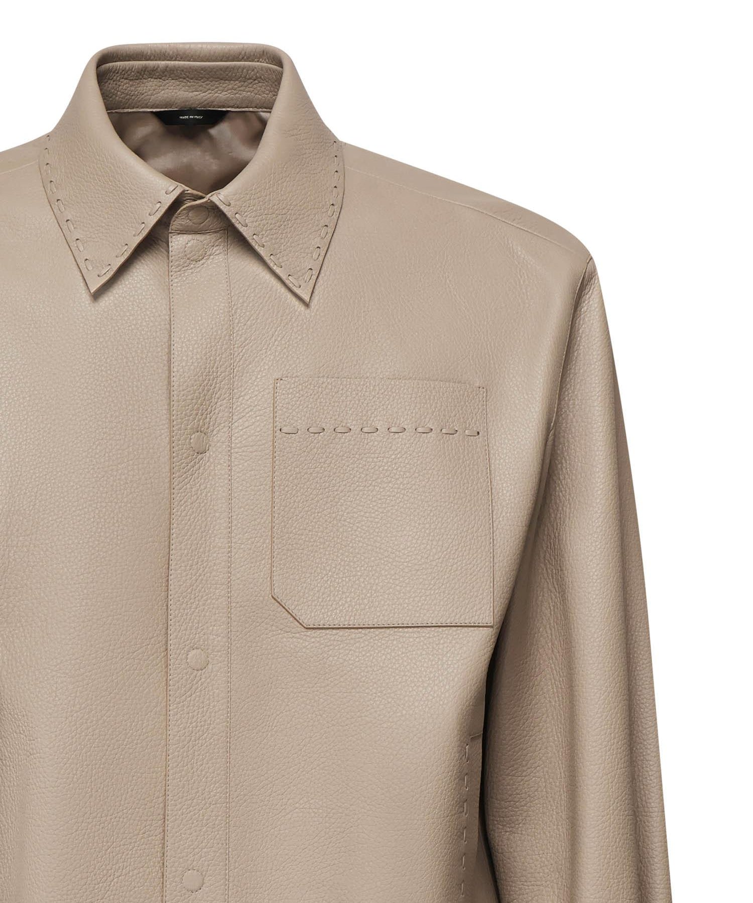 Giubbotto Selleria in pelle FPJ884 ATG3F0QB9 FENDI 