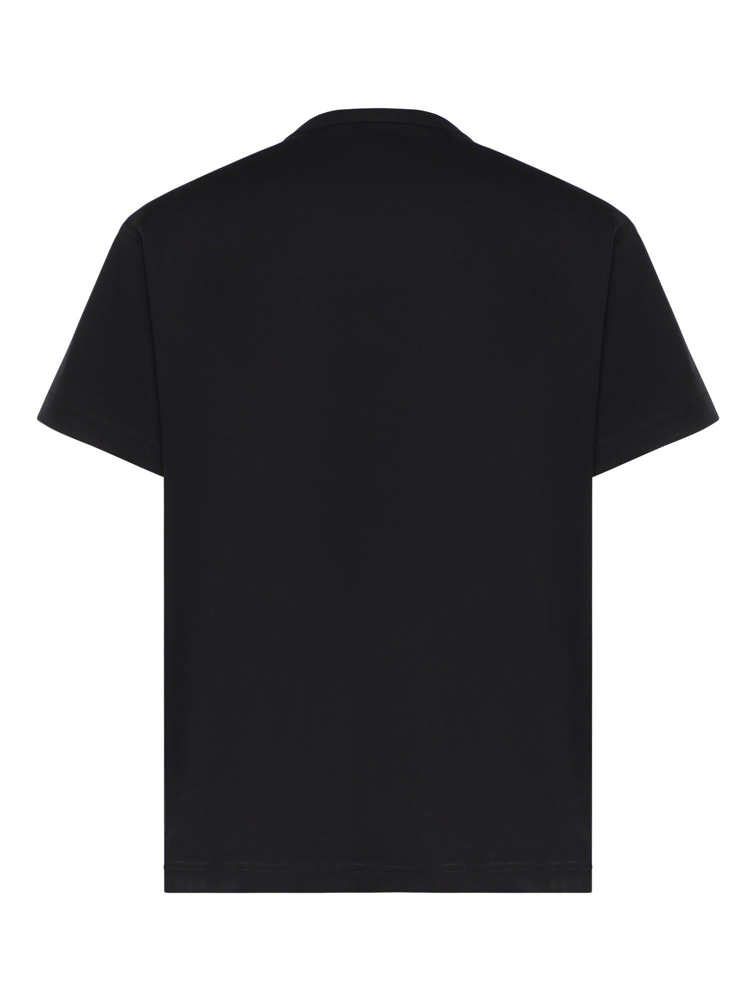 T-shirt in jersey di cotone con stampa 80GAHD07 CJ01Z899 VERSACE JEANS COUTURE 