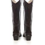 Stivali Bettina western in pelle PX1778XLTVT EBANO PARIS TEXAS 