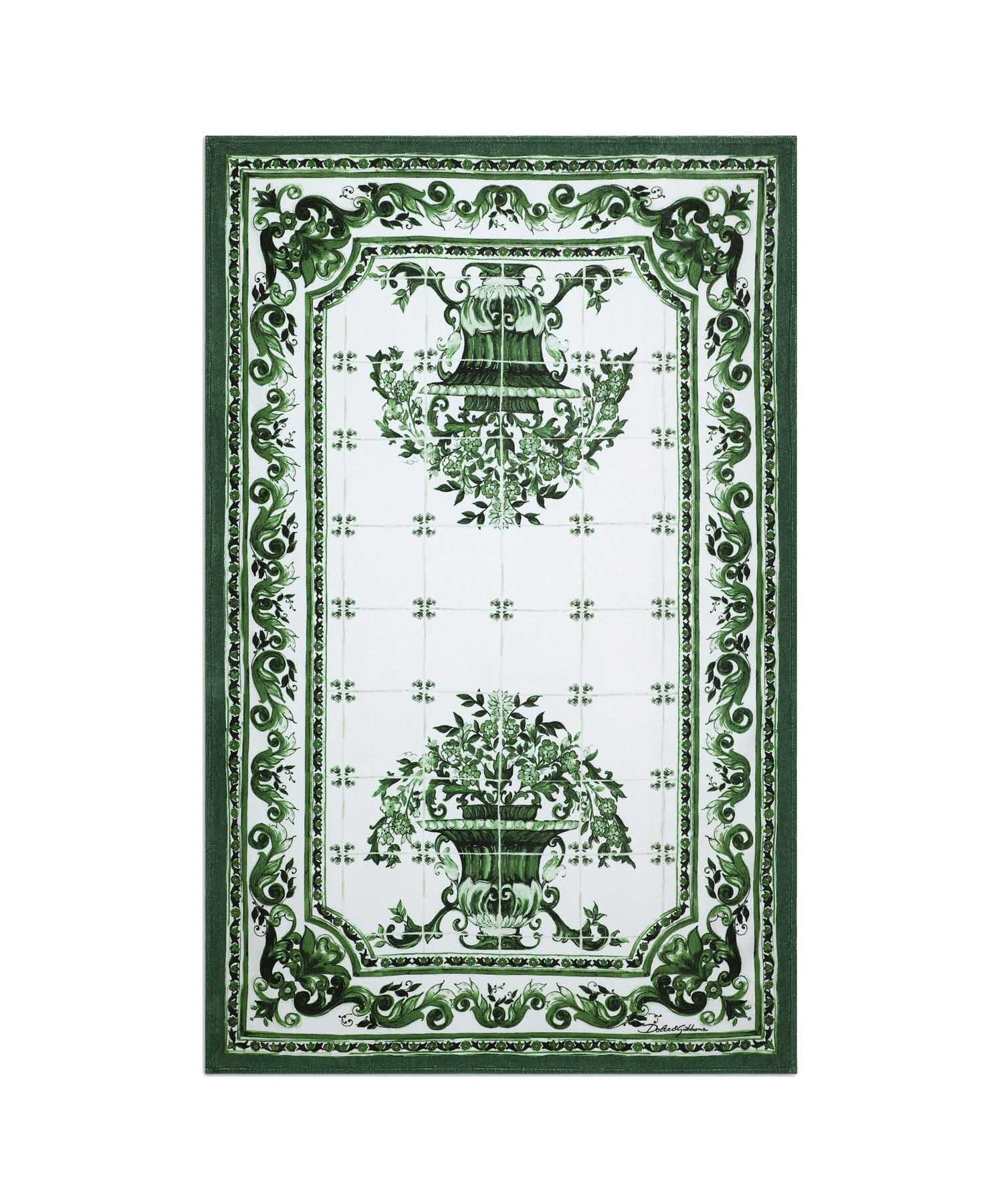 Telo da mare stampa maiolica M0A00T II7C4HV3T DOLCE & GABBANA 