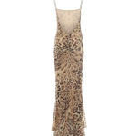 Abito lungo Ninfea T180131A TNP255ANIMALIER THE ANDAMANE 