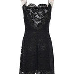 Mini abito Lakeside in pizzo CD4101 BLACK FOR LOVE & LEMONS 