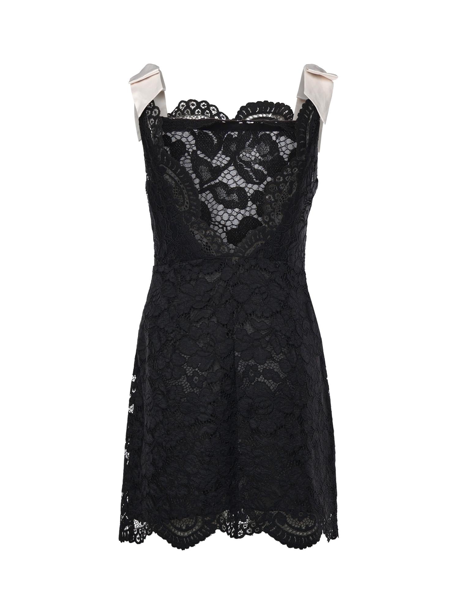 Mini abito Lakeside in pizzo CD4101 BLACK FOR LOVE & LEMONS 