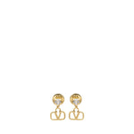 Orecchini VLogo Signature in metallo e cristalli Swarovski® 8W2J0H29 YCWMH5 VALENTINO GARAVANI 