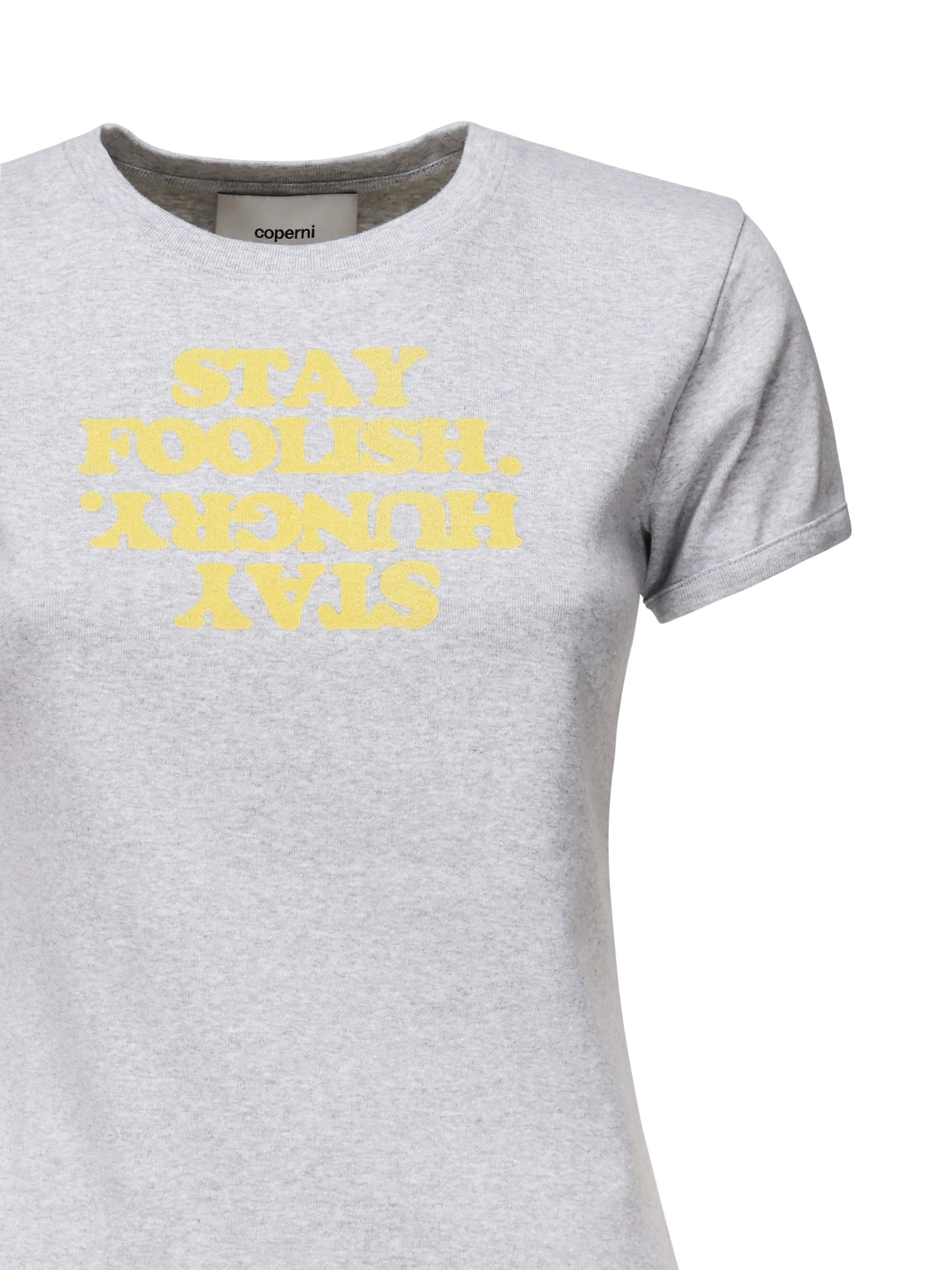 T-shirt con stampa COPJS07F5012P GRYYLW COPERNI 