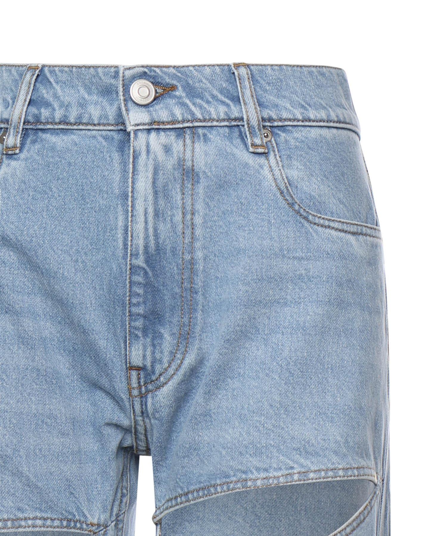 Jeans Spiral in denim COPP169F2054 BLU COPERNI 