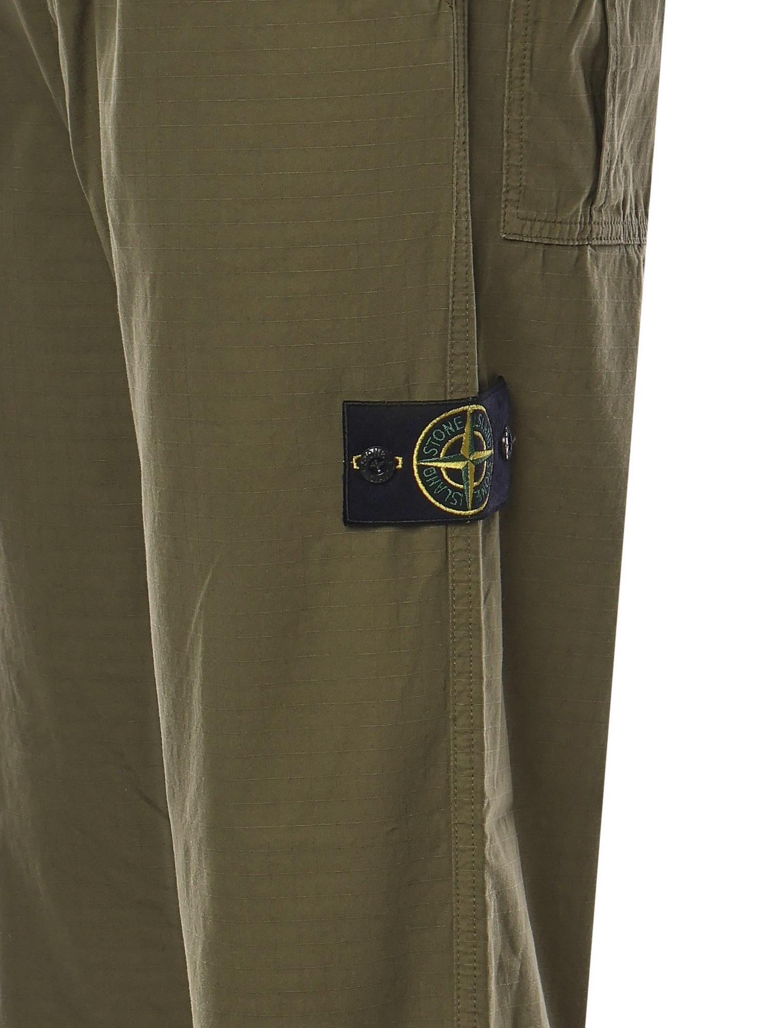 Pantalone chino in ripstop di cotone L1S153100008 S0298V005G STONE ISLAND 