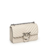 Borsa piccola a tracolla Love Bag One Chevron 100074 A0GKZ14O PINKO 