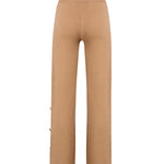 Pantaloni in maglia con bottoni decorativi in oro MMDMA4060 CAMMELLO MARIUCCIA Milano 