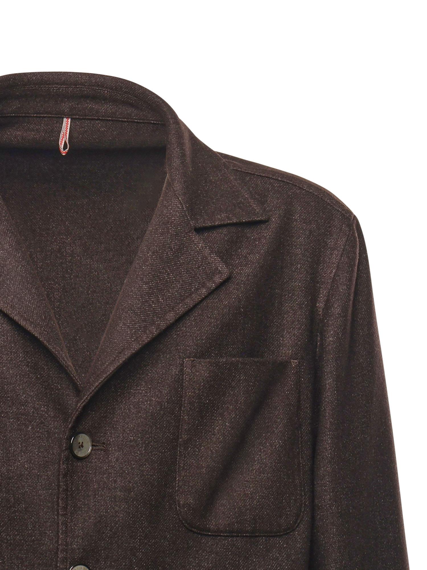 Giacca camicia in lana TL3549 58F SANTANIELLO 