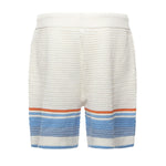 Shorts in crochet di cotone MPF25KW1011 01 CASABLANCA 
