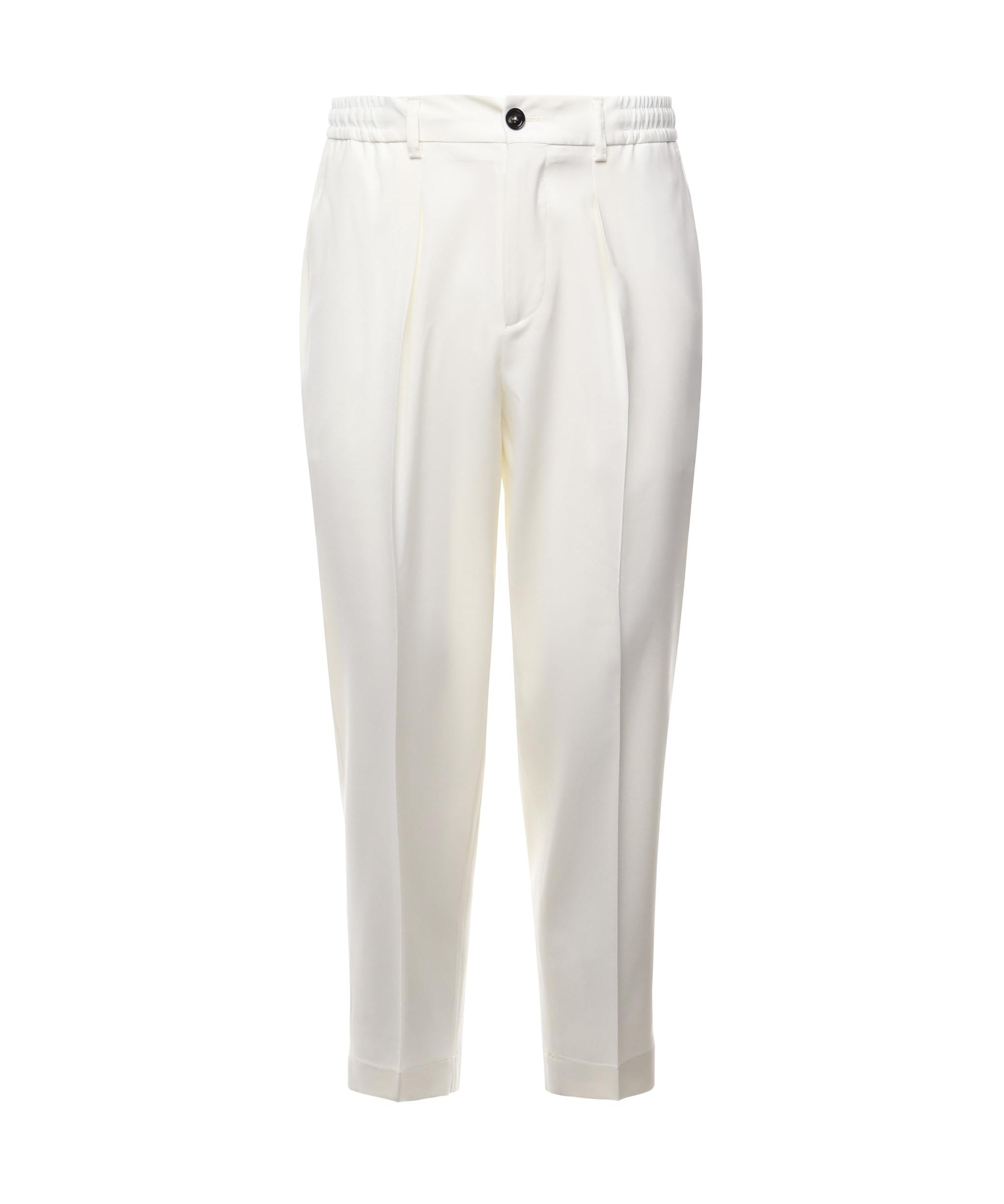 Pantaloni dominique DOMINIQUE REGULAR WETBIANCO BE ABLE 