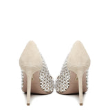 Décolleté in suede con cristalli CTAHIGP0 SUENND AQUAZZURA 