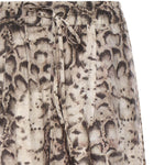 Pantaloni ampi con stampa snake 106963 A3B1CZ9 PINKO 