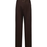 Pantaloni in tessuto camiceria di lana SH0KA0074 M36006142 MM6 Maison Margiela 